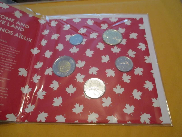 Canada - 2018 - O CANADA 5 COIN GIFT SET With SPECIAL $1 LOONIE