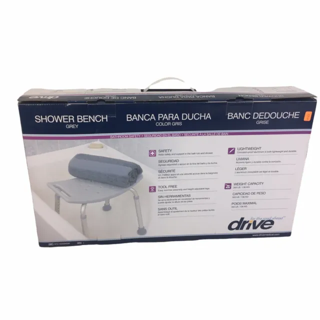 Shower Bench Seat New Old Stock by Drive Medical Unused