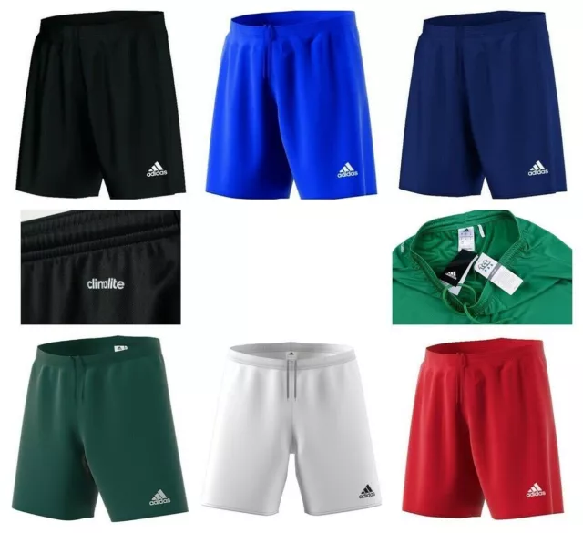 Adidas Mens Shorts Parma 16 Sports Football Training Gym Running Short