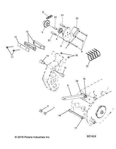 Polaris 7520729 SCR-HH-M6 X 1.0 X 75 ZPC Part