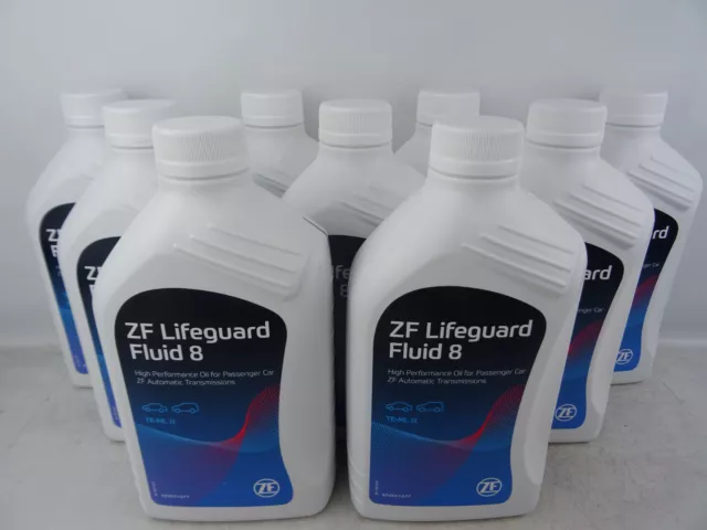 ZF Lifeguard Fluid 8 Getriebeöl ORIGINAL ATF Automatikgetriebe Öl 9x 1Liter