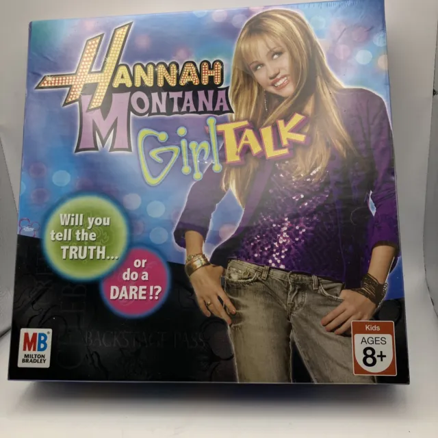 Milton Bradley Hannah Montana Girl Talk (2007) NEW (FACTORY SEALED)