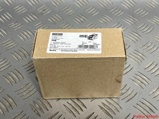 Siemens 3RT2027-1BB40 / # J PKL 10219