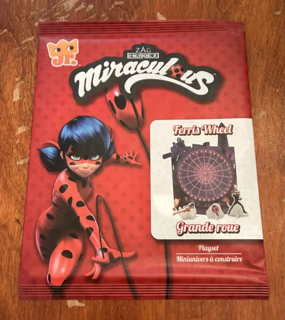 2024 BURGER KING Miraculous Ladybug & Cat Noir Playset Toy Ferris