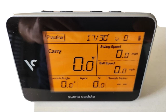Swing Caddie SC300 Portable Golf Launch Monitor w/ Original Carry Case, Remote Swing Caddie SC300 Portable Golf Launch Monitor w/ Original Carry Case, Remote