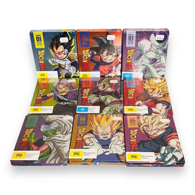 Dragon Ball Z: The Complete Uncut Series Season 1-9 (DVD) 