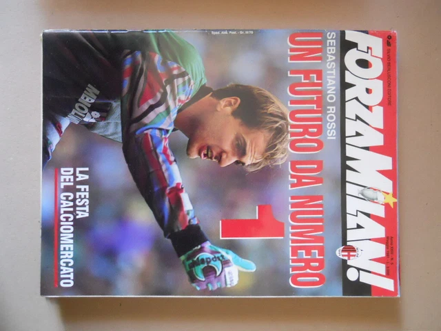 Forza Milan N°12 – 1992 – Magazine Officiel AC Milan – Bon état