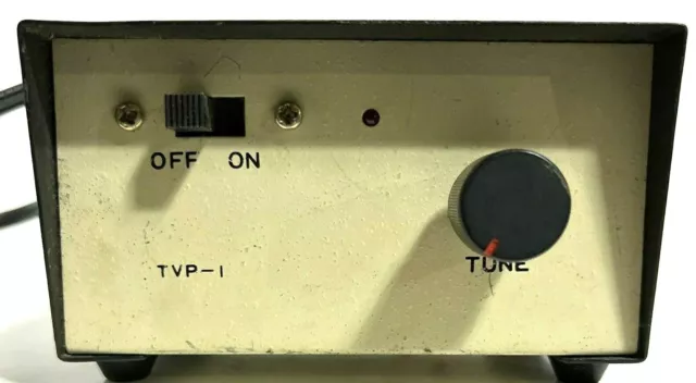 Vintage Tuning Box TVP-1 MIC TV ANT Co-Axle Connectors Made In Taiwan