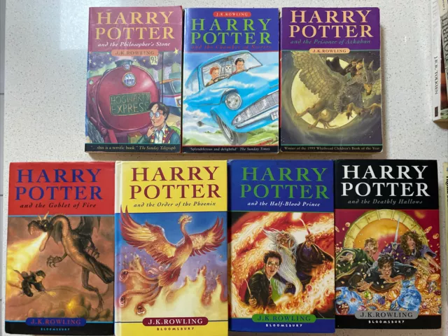 Harry Potter Ravenclaw Edition 5 Books Collection Set By J.K. Rowling PB  NEW