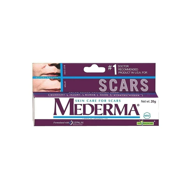 Gel Mederma Avancé Plus Traitement Cicatrices 10g - Acné, Vergetures, Neuf