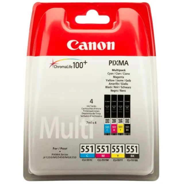 Cartouche Canon 551 Encre Multipack Original