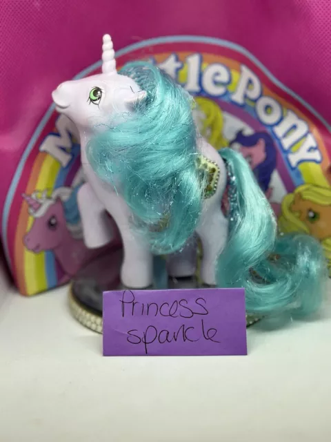 Princess Sparkle Hasbro G1 Vintage My Little Pony MLP