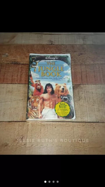 Walt Disneys THE JUNGLE BOOK 1994 VHS Tape Live Action Jason Scott Lee vtg NIP