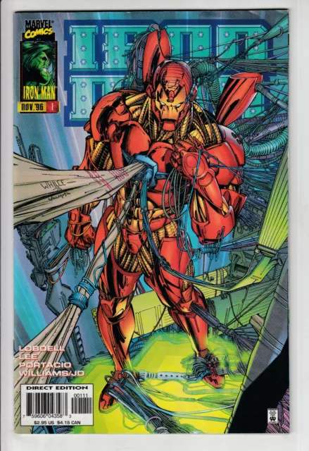 IRON MAN vol 2 #1 #2 #13 Lobdell Portacio Marvel Comics 1996