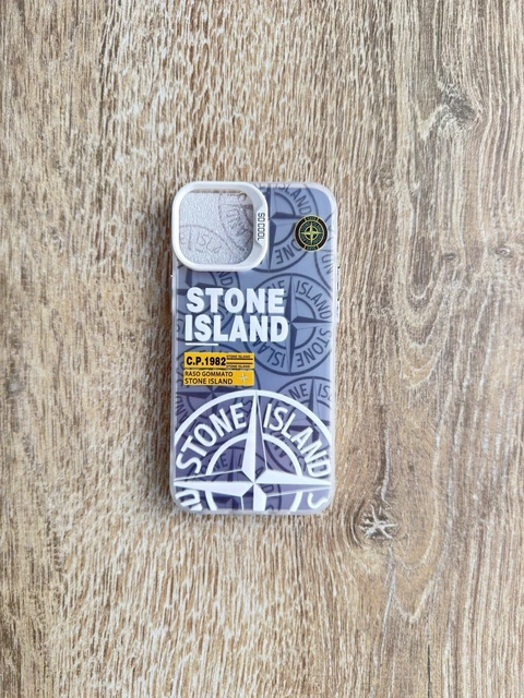 Coque Stone Island Pour IPhone 11/12/13 - Anti-choc TPU Mate, Neuve En Boîte