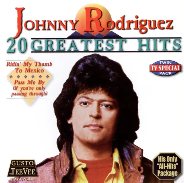 Johnny Rodriguez 20 Greatest Hits New Cd