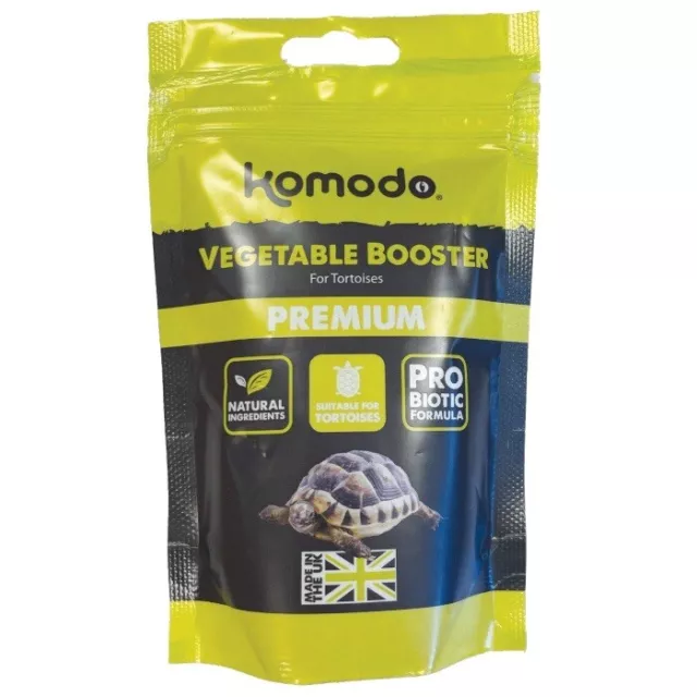 Komodo Premium Vegetable Booster for Tortoises, 75 g