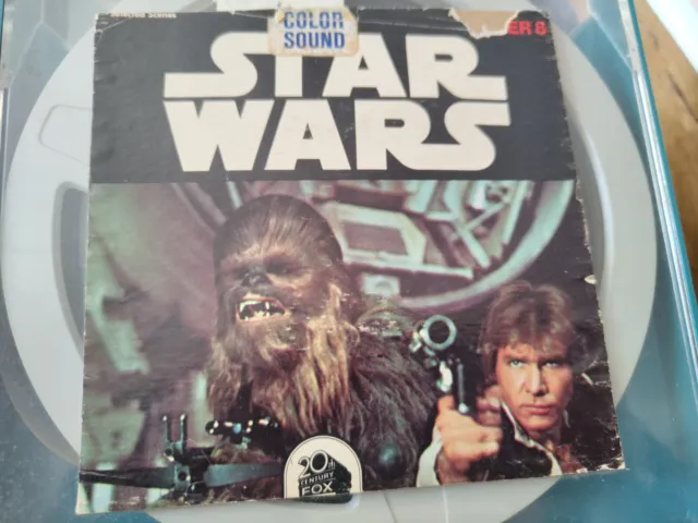 Star Wars and 2001 a space odyssey Super 8 Digest 7" Reel