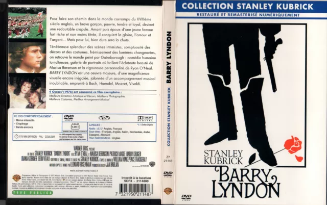 DVD - BARRY LYNDON - R.O'Neal - M.Berenson - P.Magee - H.Kruger - S.Kubrick