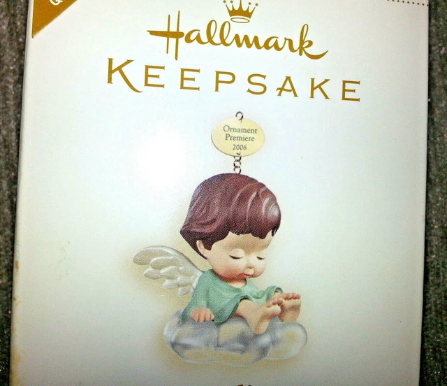 Hallmark Recuerdo 2006 Angelica Mary's Ángel Navidad Deco Limitado Repintado