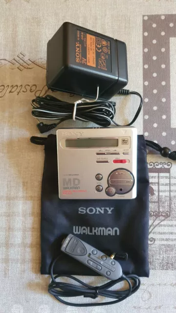 Sony Minidisc Mz-R70 Walkman Zubehör Japan