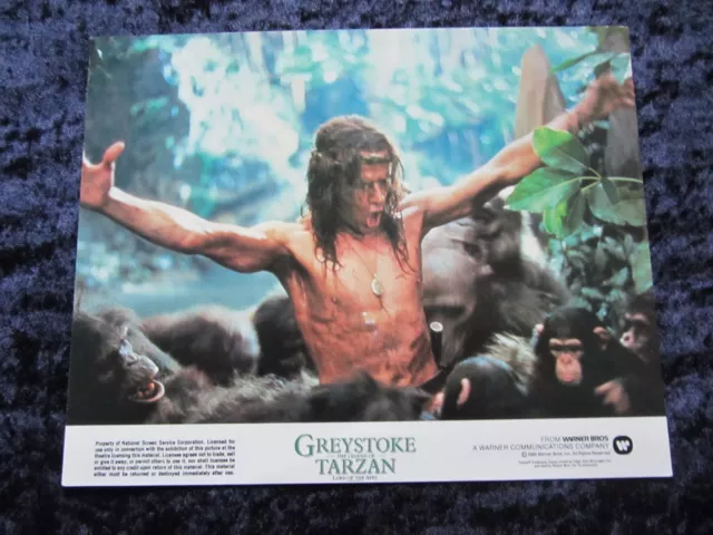 Greystoke The Legend Of Tarzan  lobby cards  - Christopher Lambert