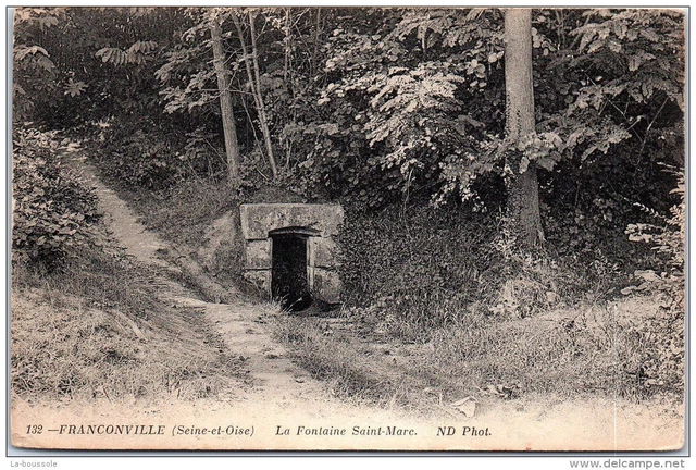 95 FRANCONVILLE - la fontaine saint marc.