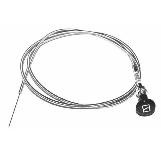 UNIVERSAL CHOKE PUSHPULL Control Choke Cable 63" Inner Wire 60