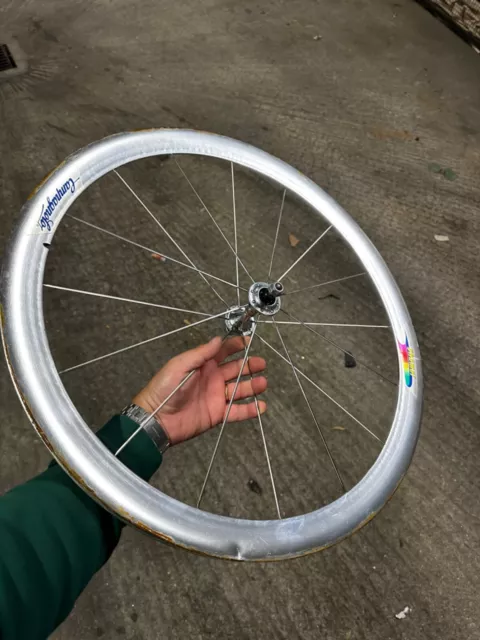 VINTAGE CAMPAGNOLO SHAMAL pista 650c front wheel 220.00 PicClick UK