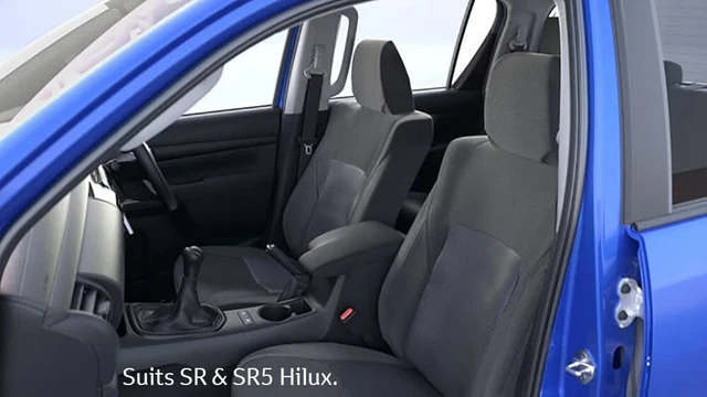 Genuine toyota hilux canvas seat covers deals