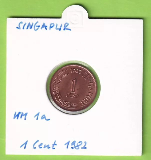 Singapur 1 Cent 1982