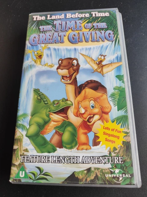THE LAND BEFORE Time 3 - The Time Of Great Giving - VHS FREE UK POSTAGE ...