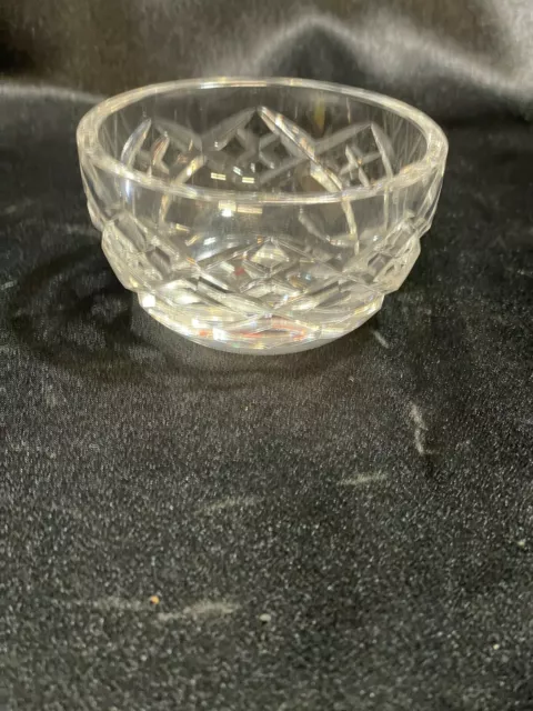 Beautiful Waterford Crystal Lismore miniature Salad/ Fruit Bowl 4”