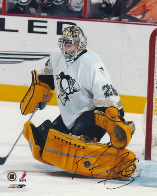 MARC-ANDRE FLEURY SIGNED PITTSBURGH PENGUINS GOALIE 8x10 PHOTO #1 Autograph