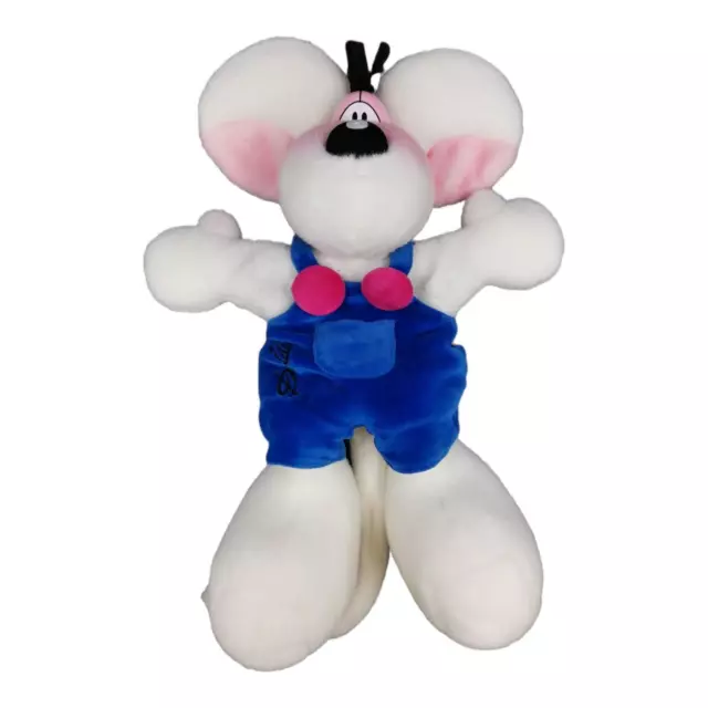 Diddl 45 cm mouse pupazzo salopette animale di stoffa peluche animale di peluche cult collezionista