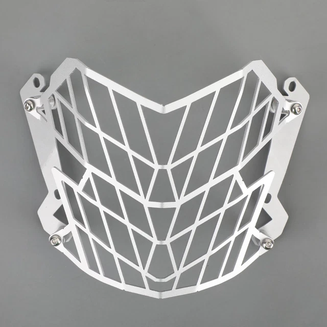GUARDIA GRIGLIA FARO ANTERIORE ARGENTO per Yamaha Tenere 700 XTZ690 2019 2020 L3