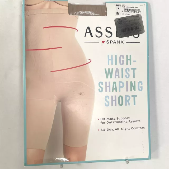ASSETS SPANX SHAPING High-Waist Short Style No. 10126R, Naked, 1X