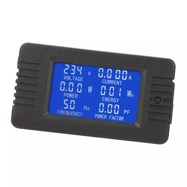 AC 80V-260V 100A LCD Digital Voltage Watt Current Power Meter Ammeter Voltmeter