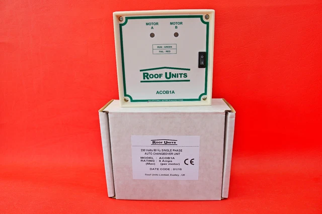 VENT AXIA ROOF Units Single Phase Auto Changeover Units ACOB1A £129.99 ...