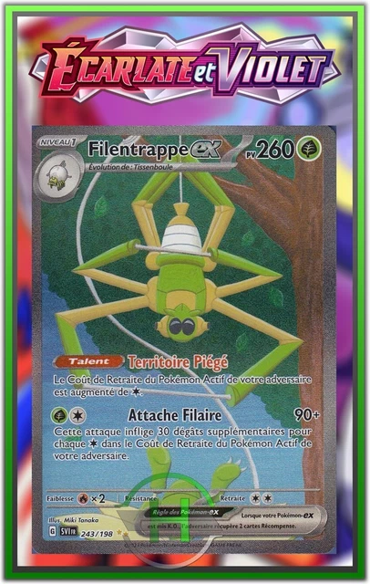 EX - EV1:Scarlet and Purple - 243/198 - Pokemon Card FR New