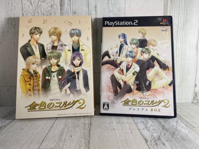 PS2 Konjiki no Corda 2 Premium Box - Japanese Version - PlayStation 2 USED Game