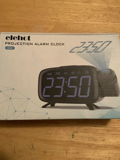 Elehot Projection Alarm Clock
