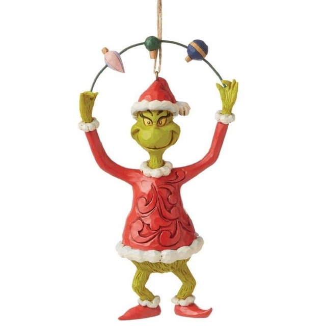 Jim Shore Grinch Juggling Christmas Ornament 6008896