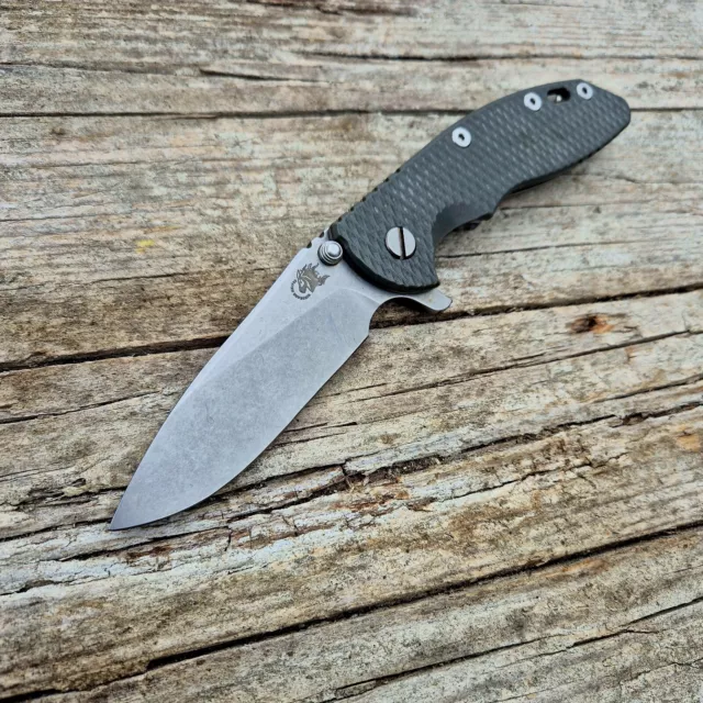 Hinderer Knives, XM18 3,5" Spearpoint, G10 Grigio, Coltellino da collezione