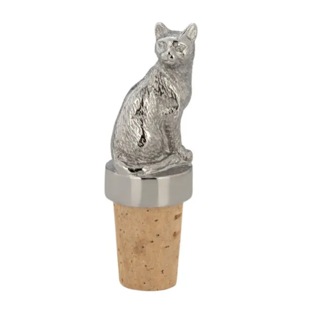 Flaschenkorken Katze Kork Zierkorken Flaschenverschluss für Wein Sekt Geschenk