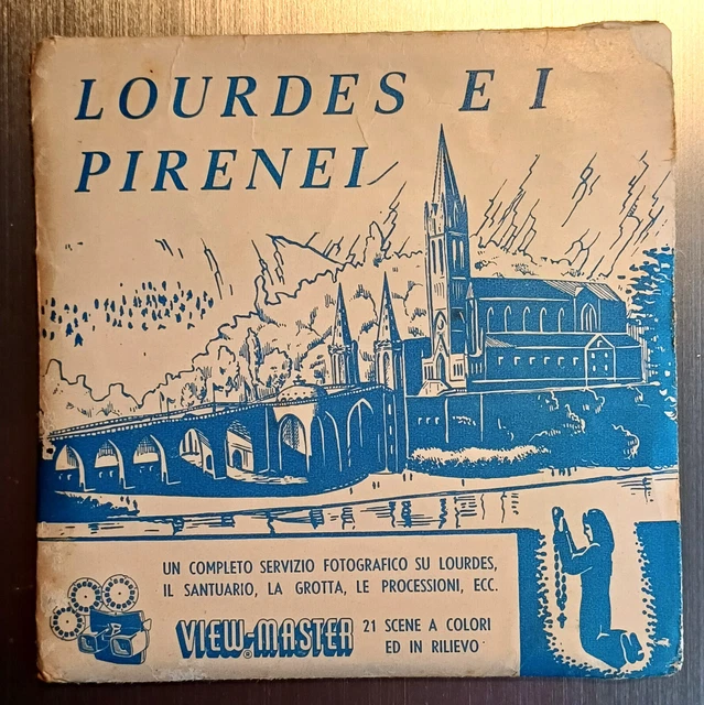 View Master   Lourdes E I Pirenei  1415 A - B - C In Italiano