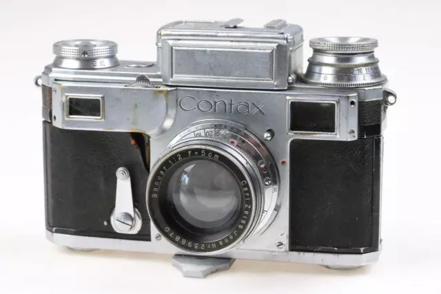 ZEISS IKON Contax III mit Sonnar 5cm f/2,0 - SNr: 68909