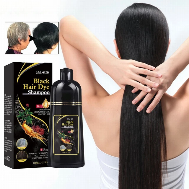 Champú y acondicionador para cabello blanco oscuro lata para cabello seco dañado
