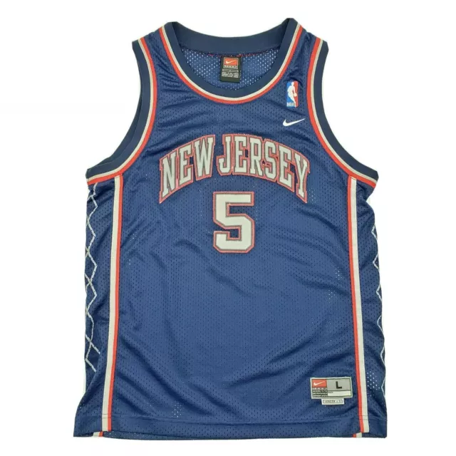 Nike Vintage Jason Kidd New Jersey Nets Rewind Throwback Swingman Jersey -  XL