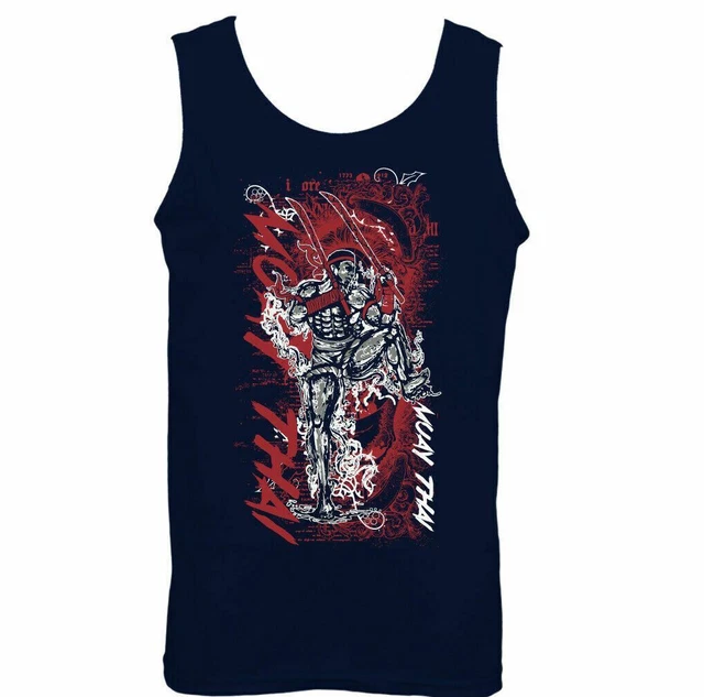 MUAY THAI VEST MMA UFC Martial Arts Thailand Training Top Gym TIGER Shorts